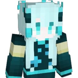 BingXie Minecraft avatar bust