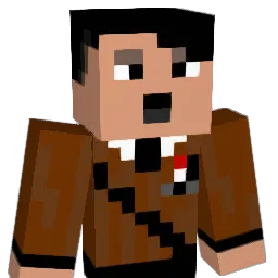 Bingotus Minecraft avatar bust