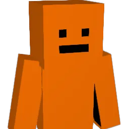 BingusBean Minecraft avatar bust