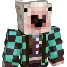 Binkity Minecraft avatar bust