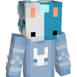 BinooBlue's Minecraft skin