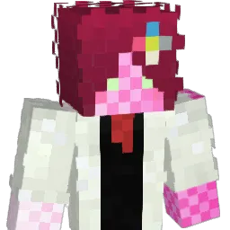 Biprin Minecraft avatar bust
