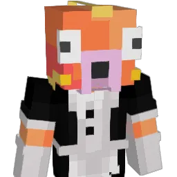 BirbPls Minecraft avatar bust
