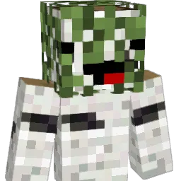 BirchHead Minecraft avatar bust
