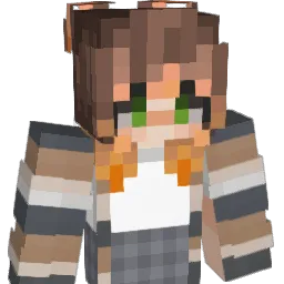 BiscuitLu Minecraft avatar bust