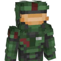 BixCrush Minecraft avatar bust