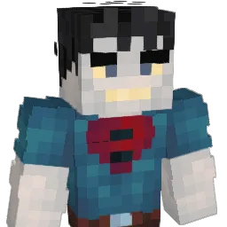 Bizarro Minecraft avatar bust