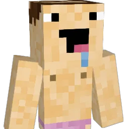 BjerMa Minecraft avatar bust