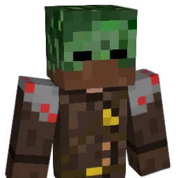 Bl00dHound Minecraft avatar bust