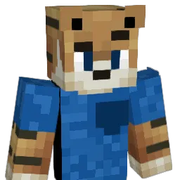 Bl0ck3y Minecraft avatar bust