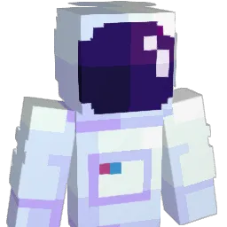 Bl0ndle Minecraft avatar bust