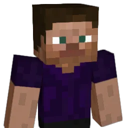 Bl4ckberry Minecraft avatar bust