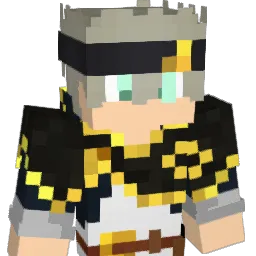 Bl4cktears Minecraft avatar bust