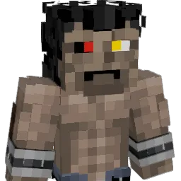 Blacake Minecraft avatar bust