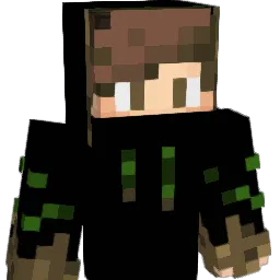 Black0n Minecraft avatar bust