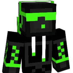 BlackFLys Minecraft avatar bust