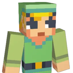 BlackHat Minecraft avatar bust