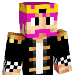 BlackKingFace Minecraft avatar bust