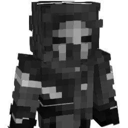 BlackLaserWolf Minecraft avatar bust