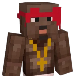 BlackPoet Minecraft avatar bust