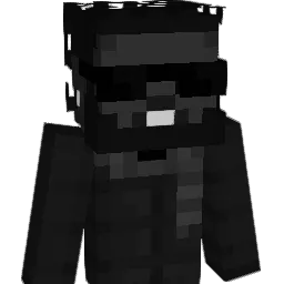 BlackQT Minecraft avatar bust