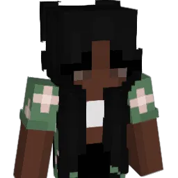 BlackRed Minecraft avatar bust