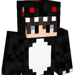 BlackSteve Minecraft avatar bust
