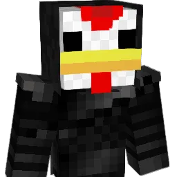 BlackTV Minecraft avatar bust