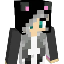 BlackWidowTheCat Minecraft avatar bust