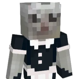 Black_cat_queen Minecraft avatar bust