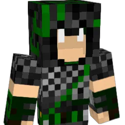 BlackyWolf Minecraft avatar bust