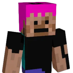 Blahclank Minecraft avatar bust