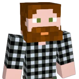 Blakr Minecraft avatar bust