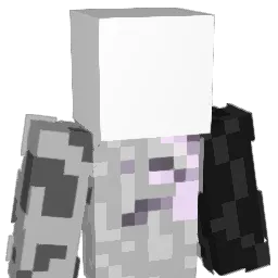 BlancVide Minecraft avatar bust