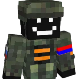 Blankichs Minecraft avatar bust
