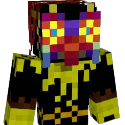 Blaqhuntr Minecraft avatar bust