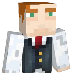 Blatherings Minecraft avatar bust