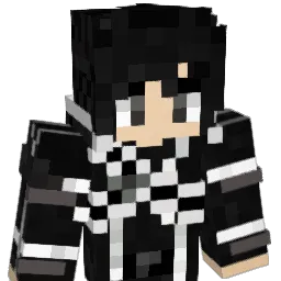 Blauchecker Minecraft avatar bust