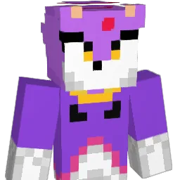 BlazeTheCat Minecraft avatar bust