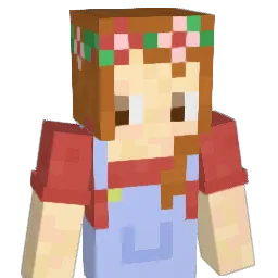 Blazelie Minecraft avatar bust