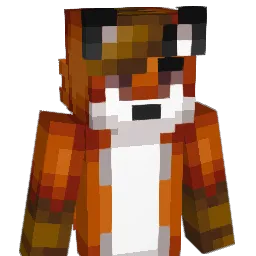 BlazerFoxx Minecraft avatar bust