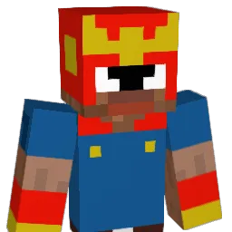 Blazikus Minecraft avatar bust