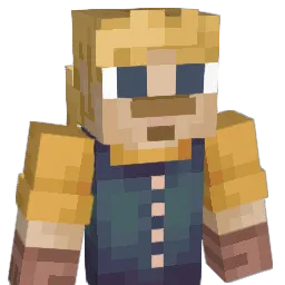 BlckLetter Minecraft avatar bust