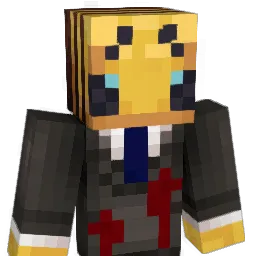 BleedingBee Minecraft avatar bust