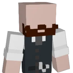 Bleikopf Minecraft avatar bust