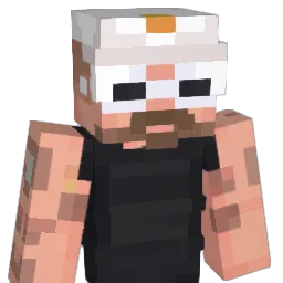Blerpina Minecraft avatar bust
