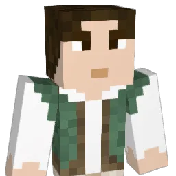 BleuBury Minecraft avatar bust