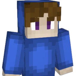 Bleutropic Minecraft avatar bust