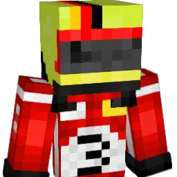 Blind12 Minecraft avatar bust