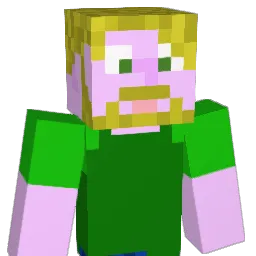 Blindfight Minecraft avatar bust